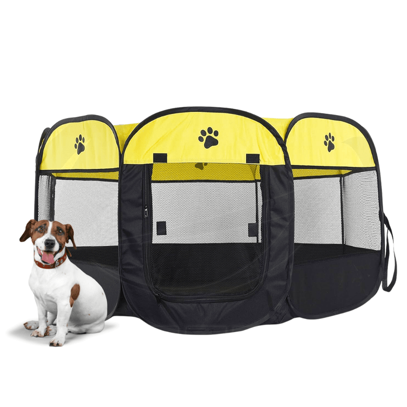 ¡Explora el Corral Plegable de Lujo para tus Mascotas! 🐾 - Max Variedad
