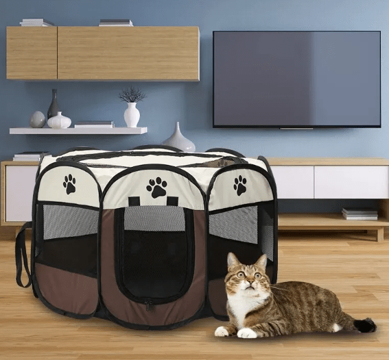 ¡Explora el Corral Plegable de Lujo para tus Mascotas! 🐾 - Max Variedad