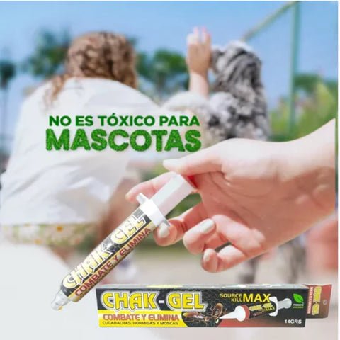 VENENO PARA CUCARACHAS CHAK GEL - Max Variedad